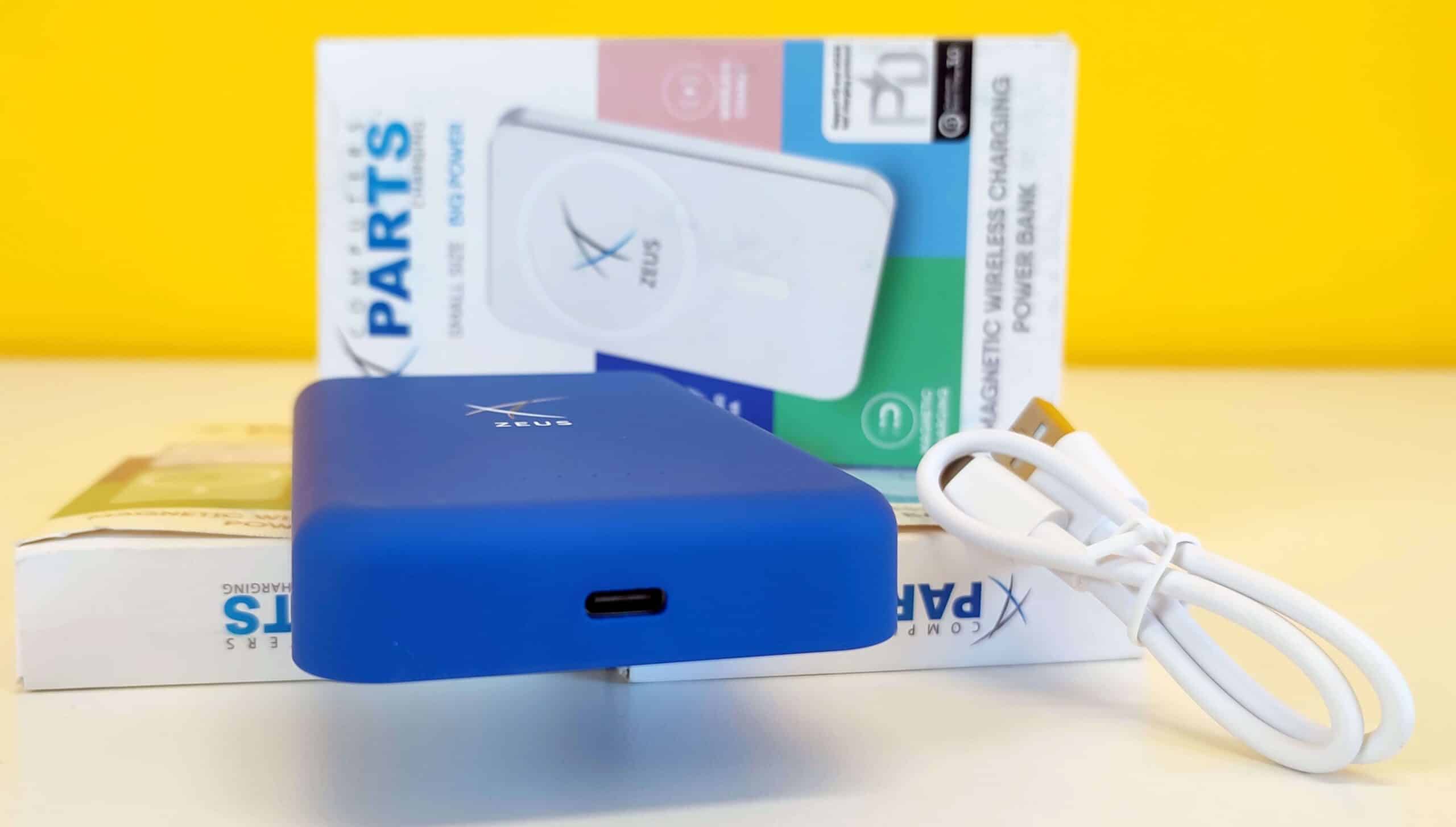 Zeus Power Bank MagSafe 10.000 mAh Ricarica Wireless Qualcomm Quick Charge 3.0 Compatibile con Iphone Samsung Xiaomi Huawei Zeus Power Bank MagSafe 10.000 mAh Ricarica Wireless Qualcomm Quick Charge 3.0 Compatibile con Iphone Samsung Xiaomi Huawei